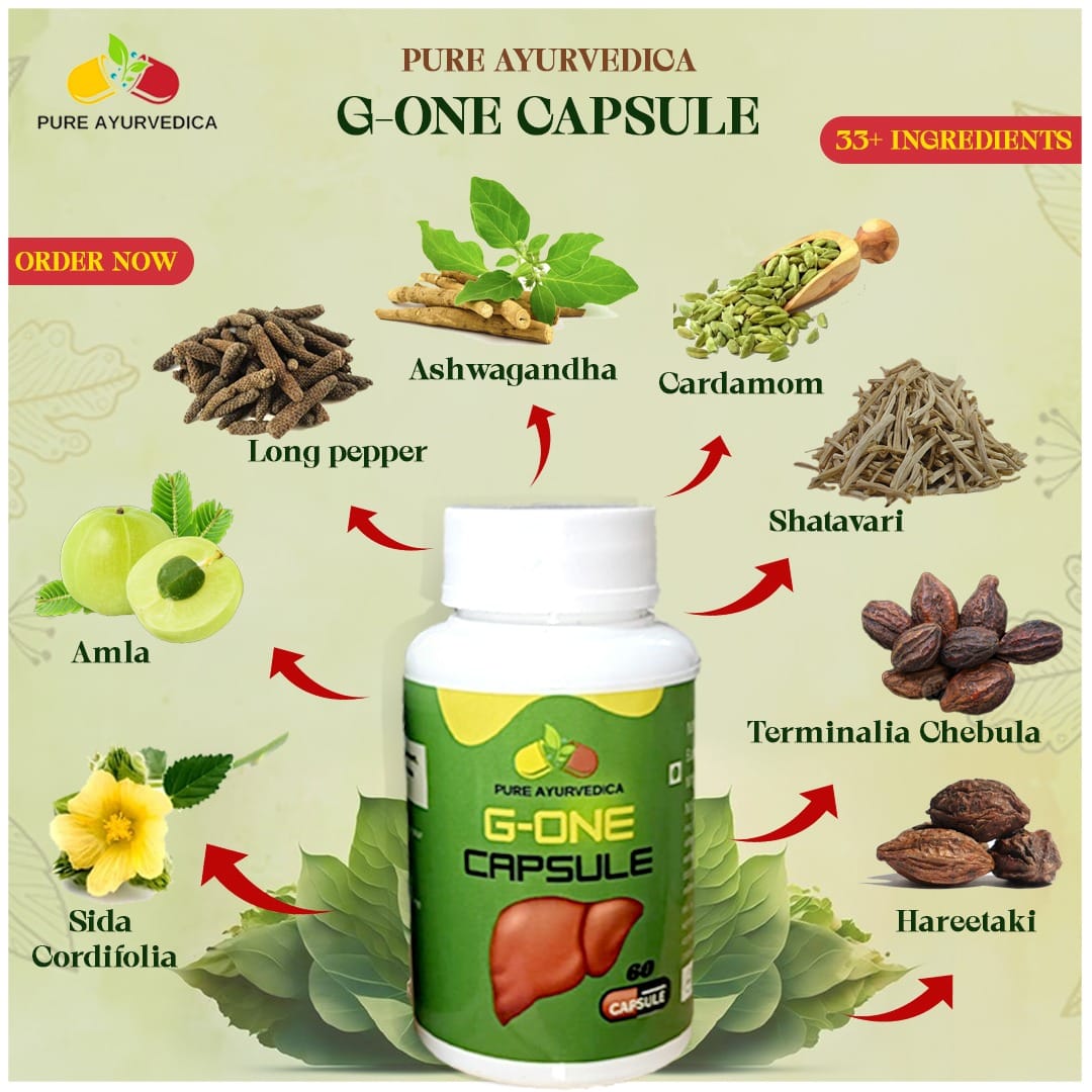 Pure Ayurvedica Liver Detox G-One Capsule