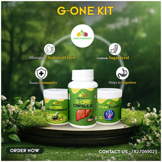 Pure Ayurvedica Diabeties G-One Kit