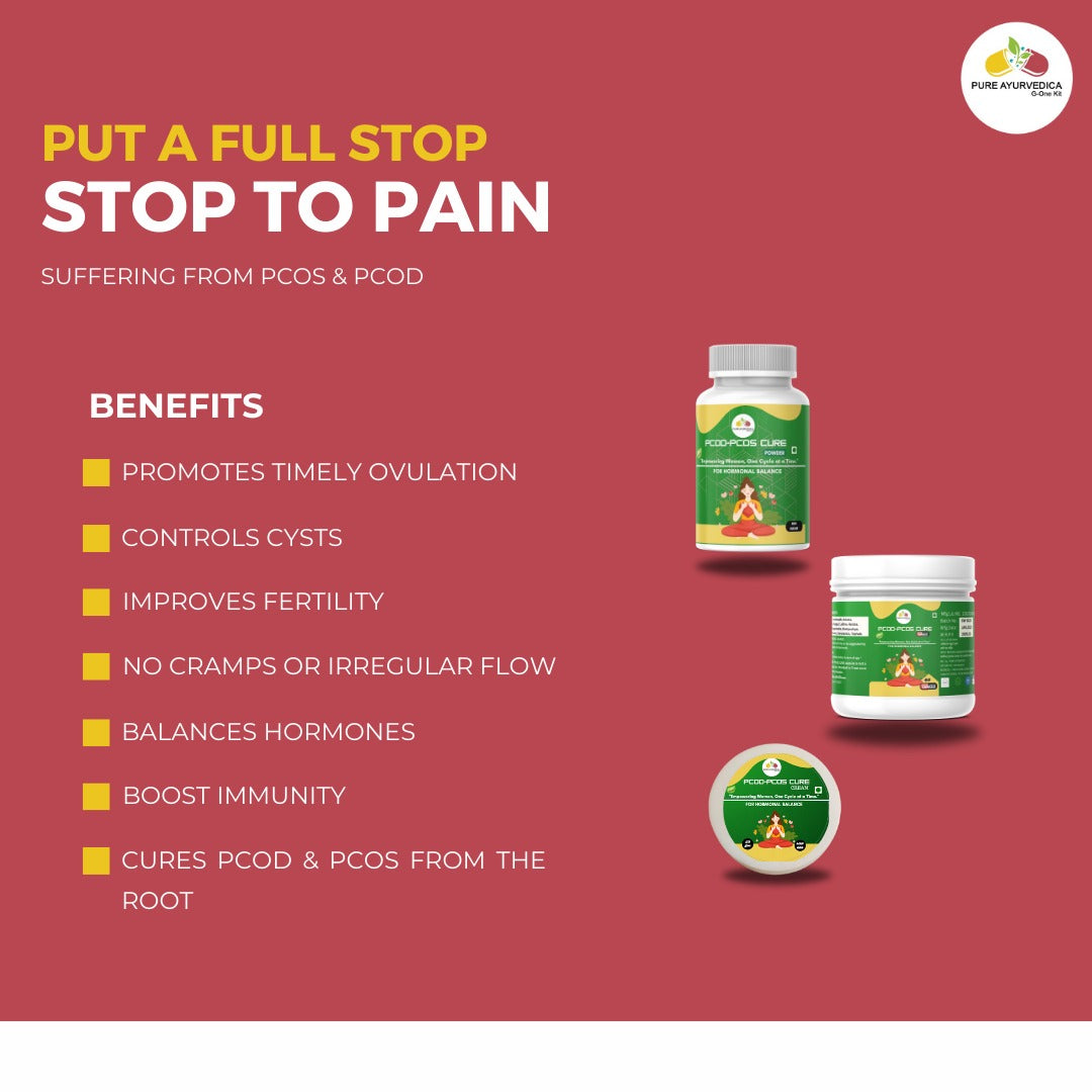 Pure Ayurvedica PCOD-PCOS Cure Kit