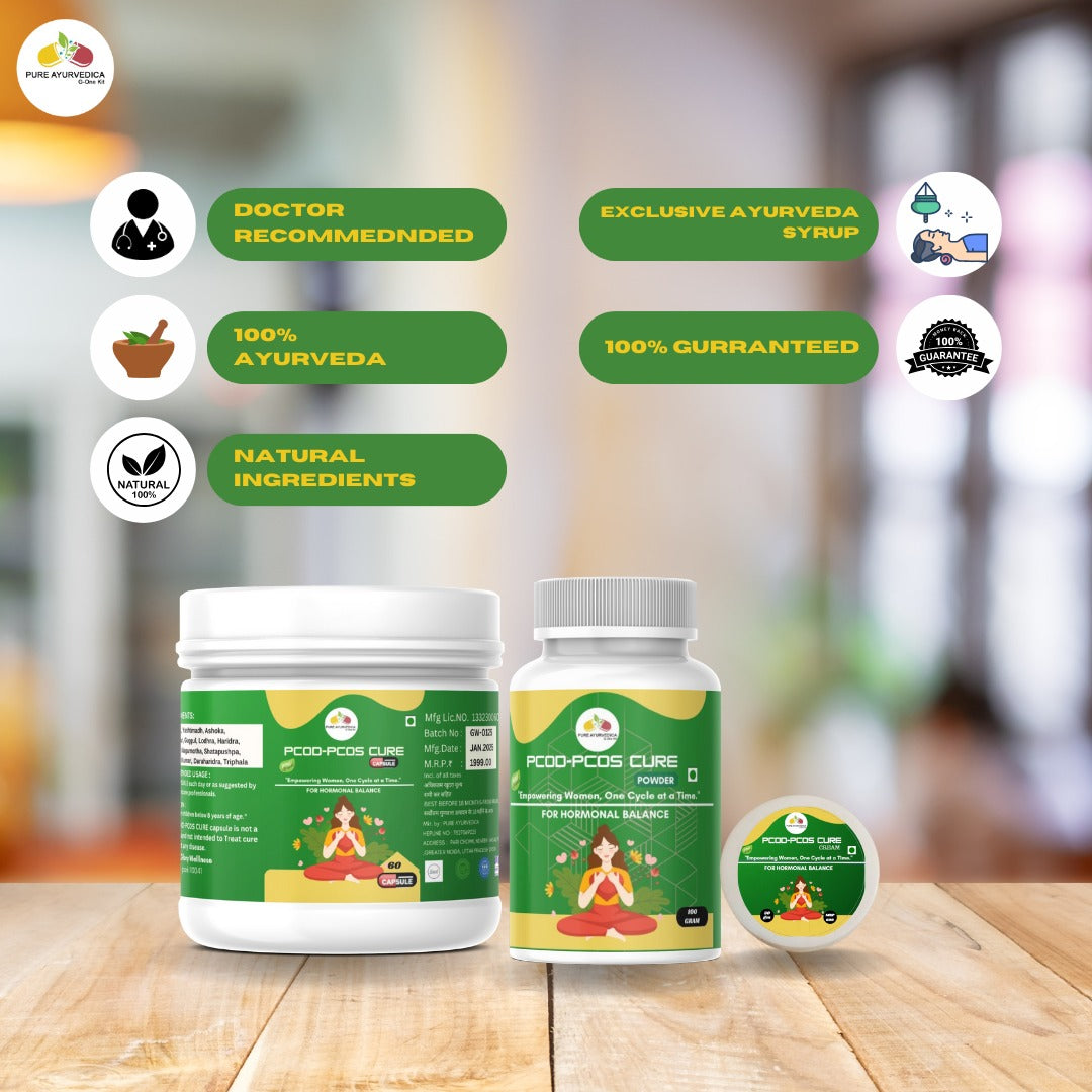 Pure Ayurvedica PCOD-PCOS Cure Kit